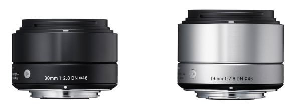 Sigma 19mm en 30mm f/2.8 DN