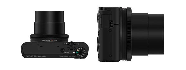 Sony RX100 objectief