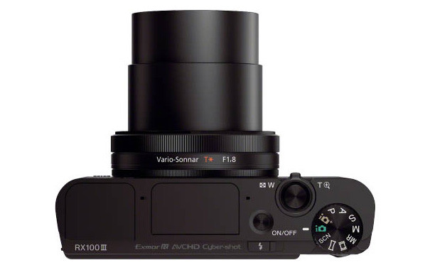 Sony RX100 III top