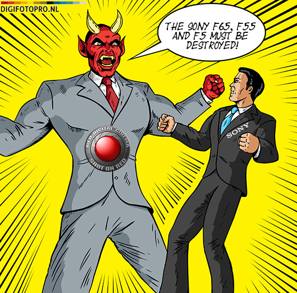 Sony VS Red