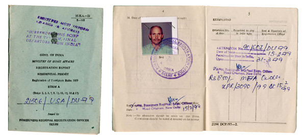 Steve McCurry India Permit