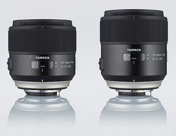 Tamron SP 35mm en 45mm f/1.8 Di VC USD
