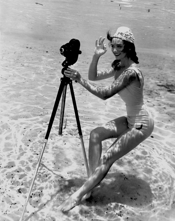 Onderwater fotografie uit 1938