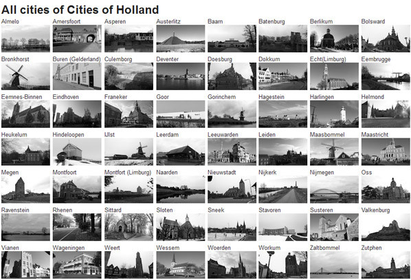 Cities of Holland