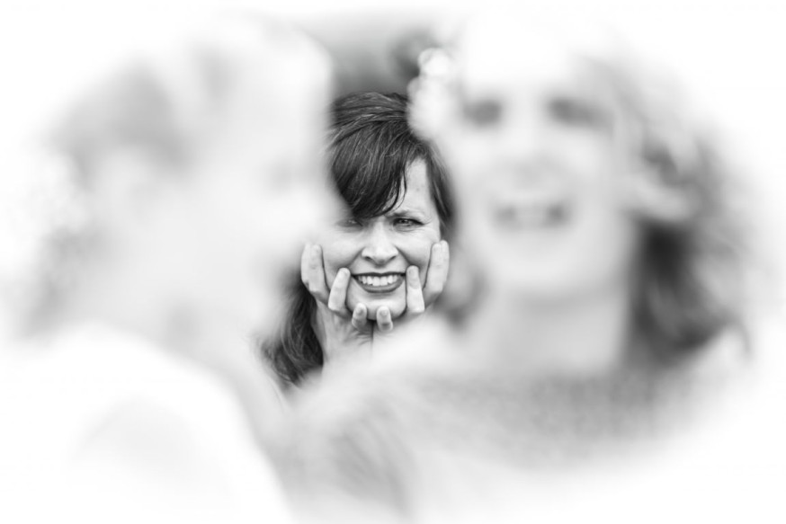 weekwinnaar portret in zwart wit