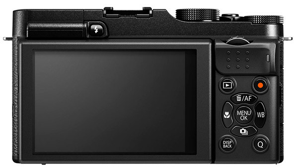 Fujifilm X-M1 back
