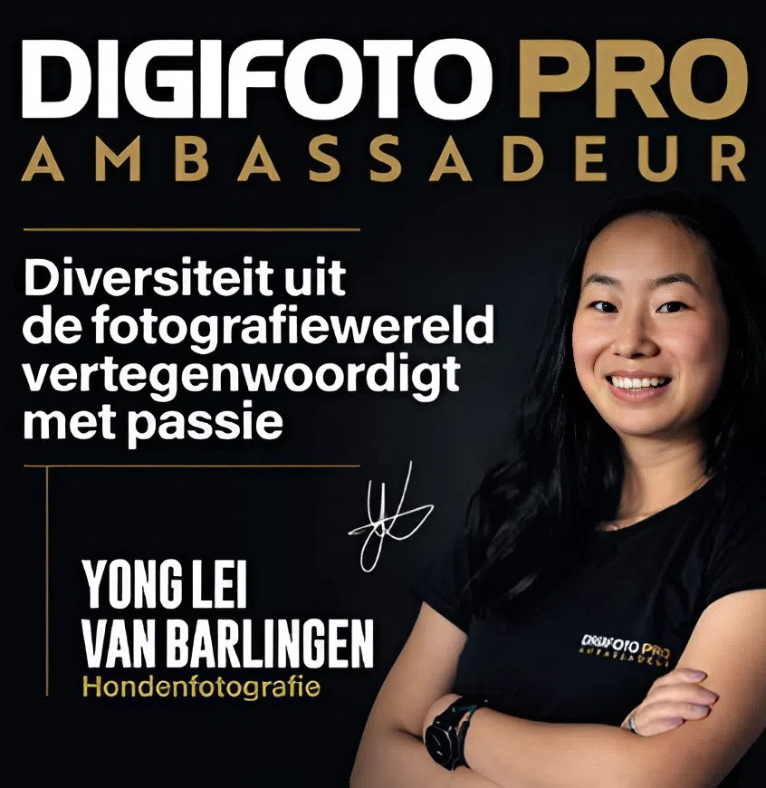 Afbeeldng: Yong Lei van Barlingen in beeld, ambassadeur van DIGIFOTO Pro en reviewer van de Leica SL3 en SL3-S
