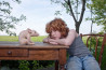 De diversiteit van roodharige kinderen
