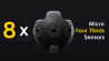 8 MFT sensors in 1 VR bal: Insta360 Titan