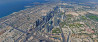 360-gradenpanorama vanaf de Burj Khalifa (828 meter)