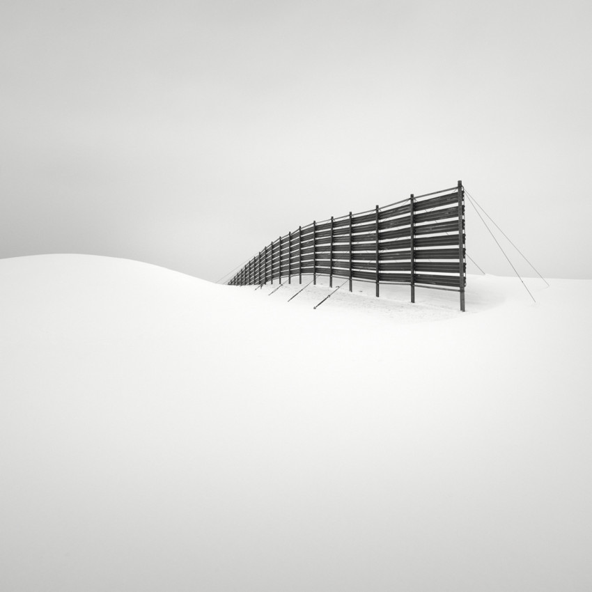 Expositie minimalistische landschappen van Wilco Dragt 