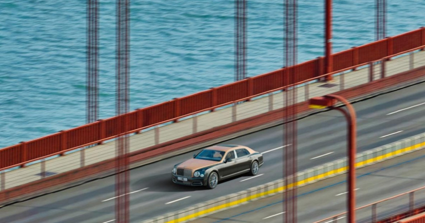 Foto nieuwe Bentley Mulsanne 53.1 miljard pixels groot