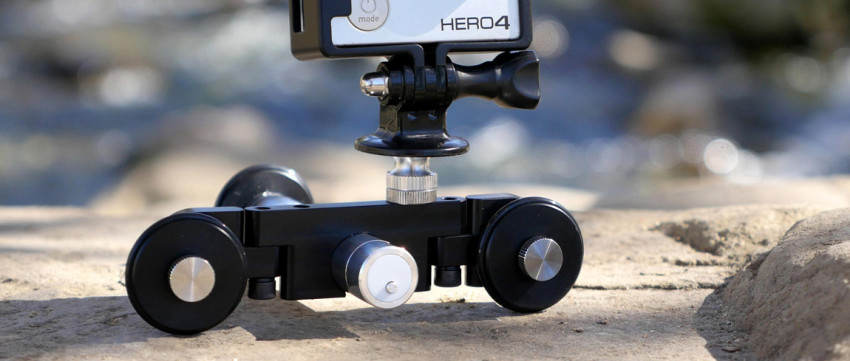 Rollocam Hercules is gemotoriseerde cameradolly in broekzakformaat