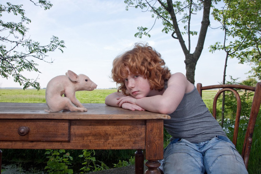 De diversiteit van roodharige kinderen