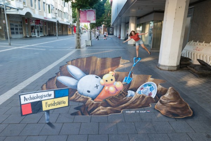 World Street Painting viert 10 jaar in Tiel