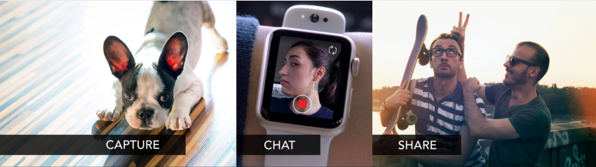 CMRA: Apple Watch bandje met camera 
