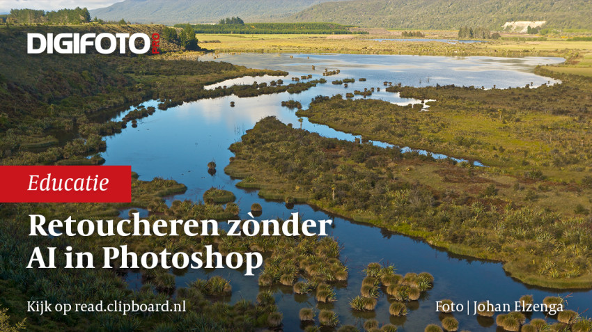 Preview Johan W. Elzenga – Retoucheren zònder AI in Photoshop