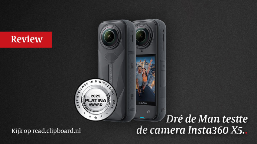 Insta360 X5: 360 graden camera met AI-kracht