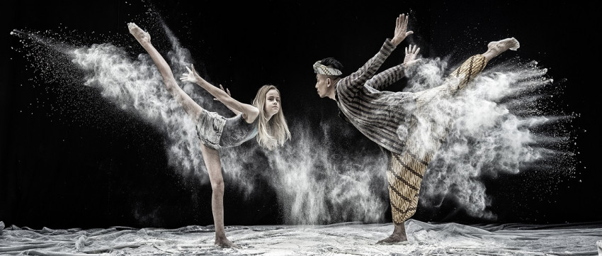 Word creatief op het gebied van witte meelfotografie op Fotofair 2021