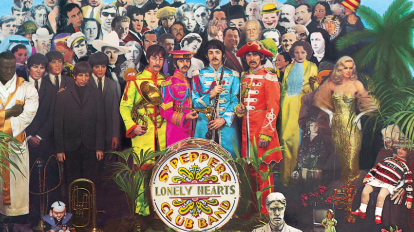 Cover  Sgt Pepper's  Lonely Hearts Club Band bestaat 50 jaar