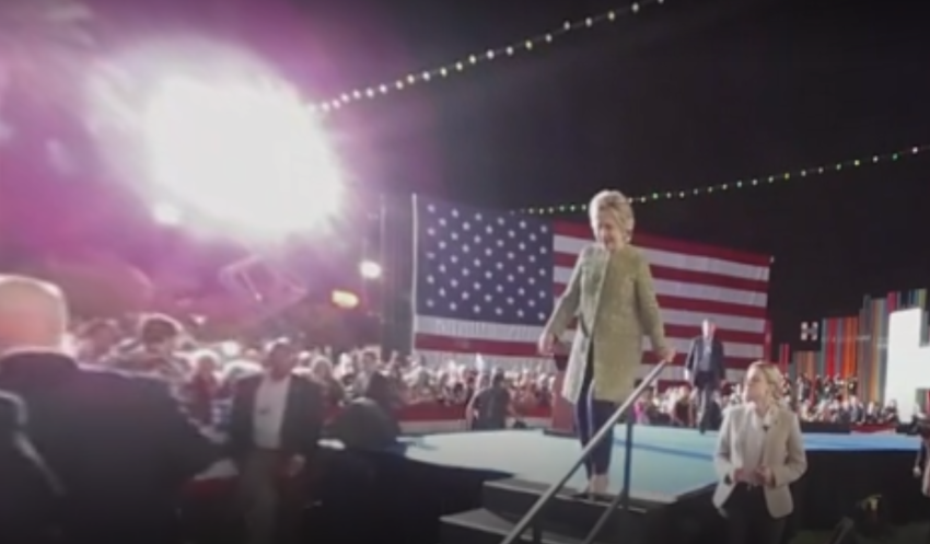 De campagne van Hillary Clinton in 360 graden