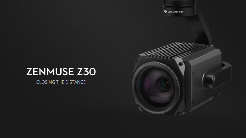 DJI Zenmuse Z30: 30x zoomcamera voor industriële drones 