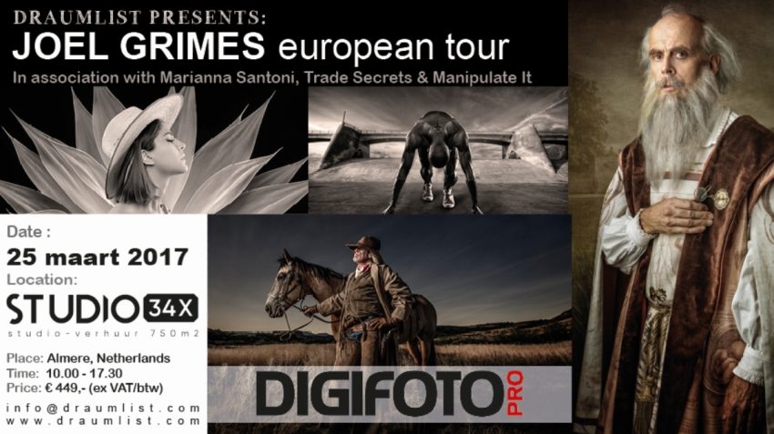 DraumList Presents: Joel Grimes Fotografie Workshop 