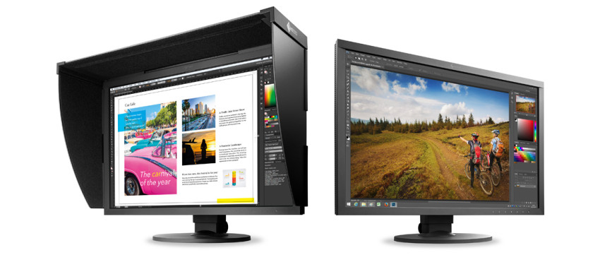 EIZO kondigt twee 24"-monitoren voor fotografen aan