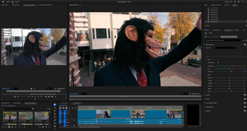 Preview Dré de Man – Filmen voor Fotografen: montage (deel 1)