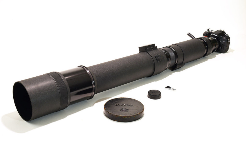 Zeer zeldzaam 1200mm objectief voor Nikon te koop