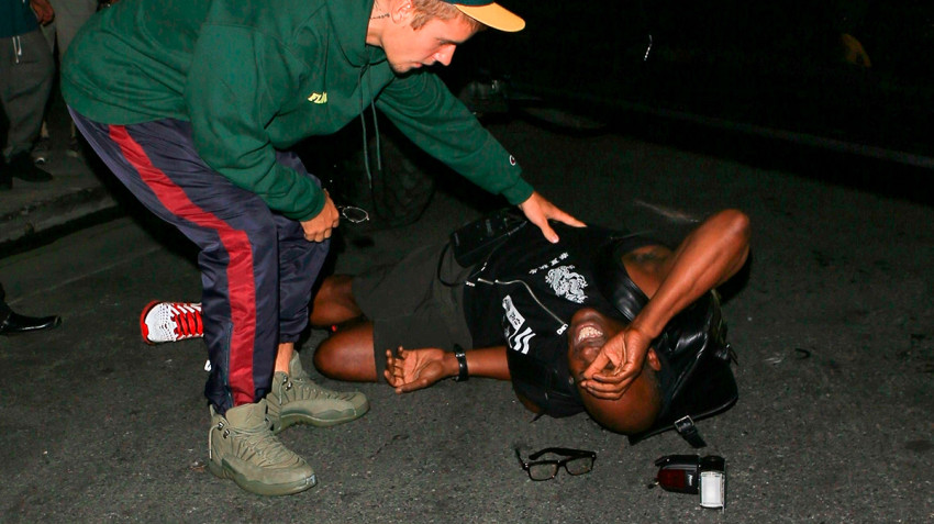 Justin Bieber aangeklaagd door aangereden paparazzi fotograaf