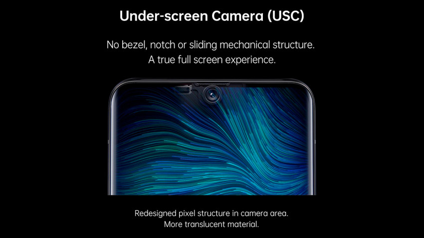 OPPO onthult Under-Screen Camera