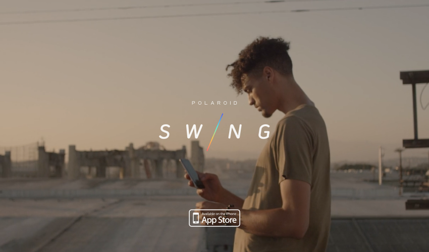 Nieuwe app Polaroid Swing draait om bewegende foto's