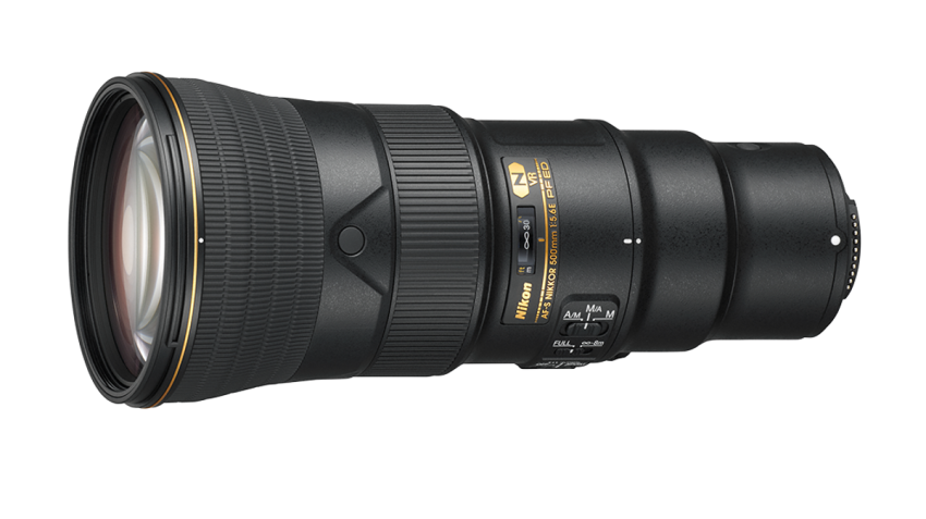 Lancering van AF-S NIKKOR 500mm f/5.6E PF ED VR