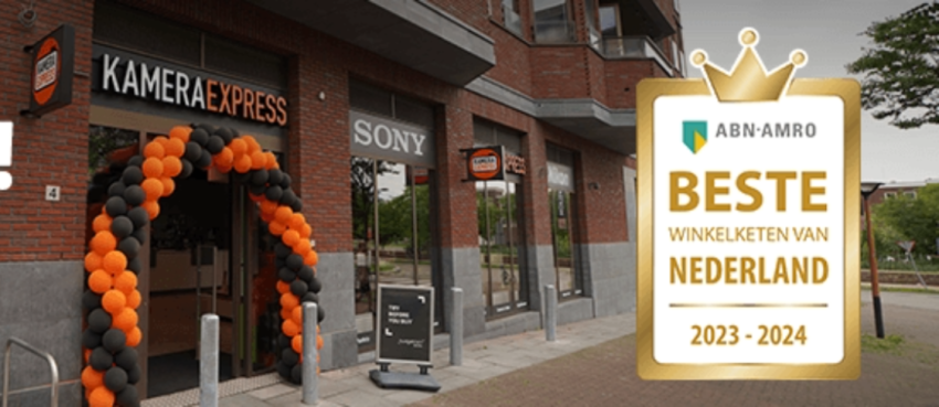 Kamera Express bekroond tot Retailer of the Year voor beste winkelketen!