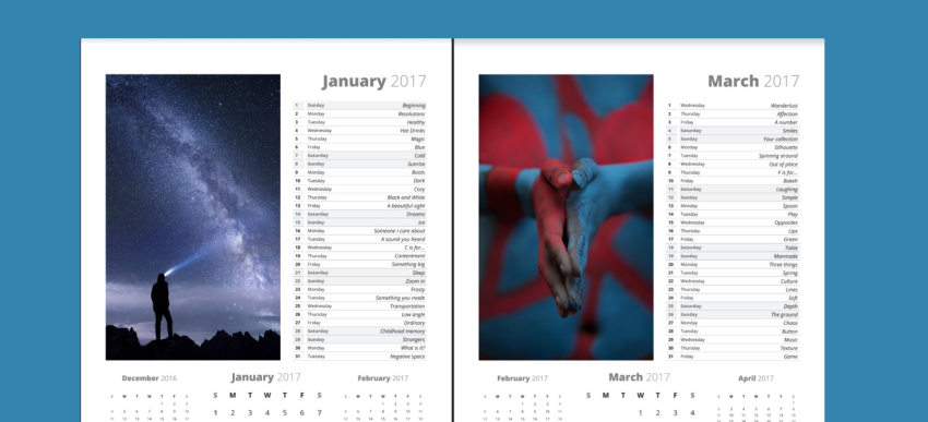 Geen gebrek aan inspiratie in 2017 