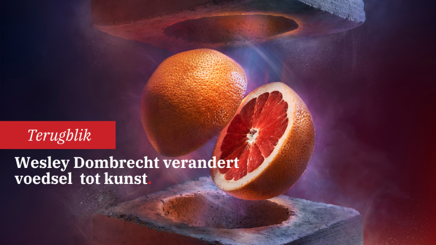 Wesley Dombrecht tilt foodfotografie tot kunst