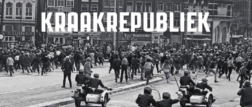Kraakrepubliek: nieuw boek van Bert Verhoeff