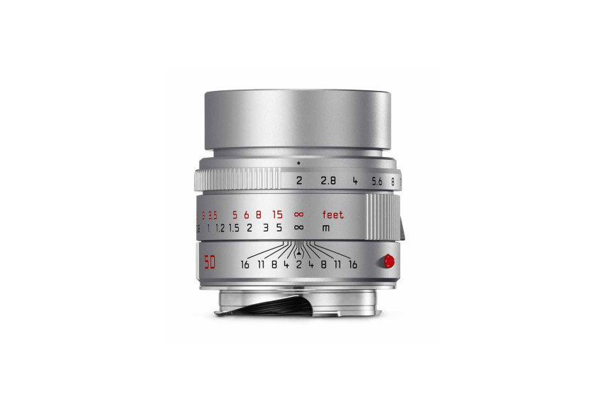 LEICA APO-SUMMICRON-M 50 mm f/2 ASPH. nu ook in zilver
