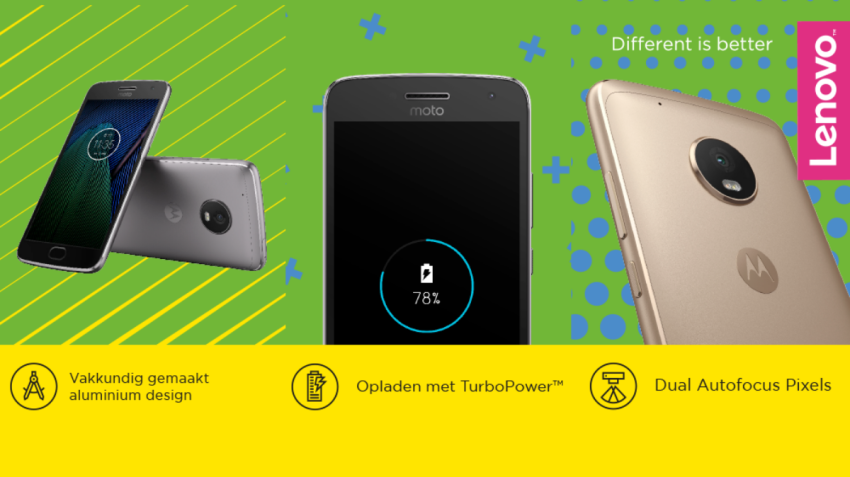 Motorola Moto G5 plus – smartphone met professionele camera