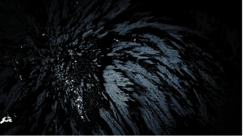 Magneten en ijzer zijn gebruikt om deze betoverende film te maken
