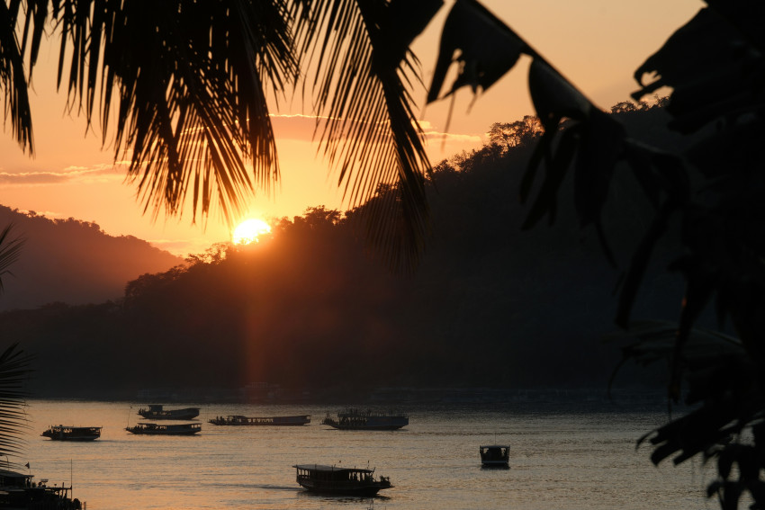 Natuurfotografie in Luang Prabang, Laos