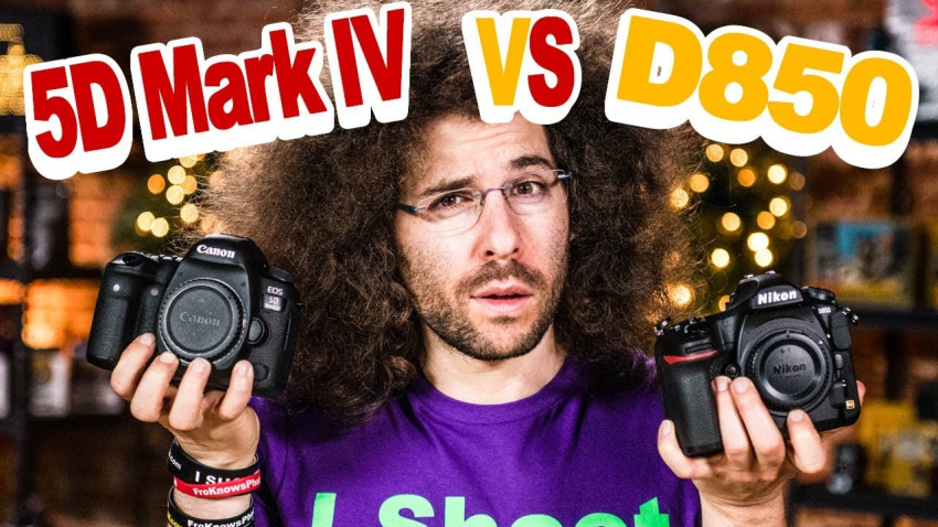 Nikon D850 vs Canon EOS 5D Mark IV