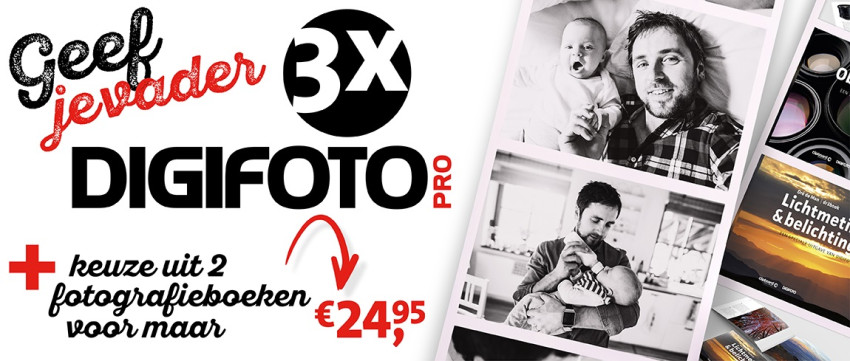 Vaderdag: verras je pa met DIGIFOTO Pro magazines!
