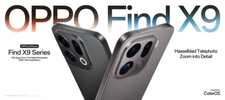 Nieuwe OPPO Find X9-serie: 200MP-tele, Ultra XDR