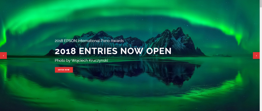Daag jezelf uit! Negende editie van de EPSON International Pano Awards van start