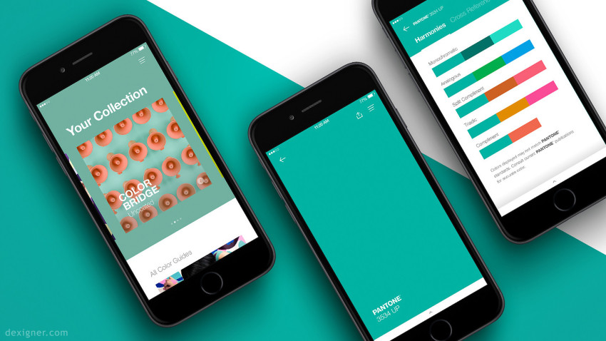 App toont exacte pantone kleuren van objecten