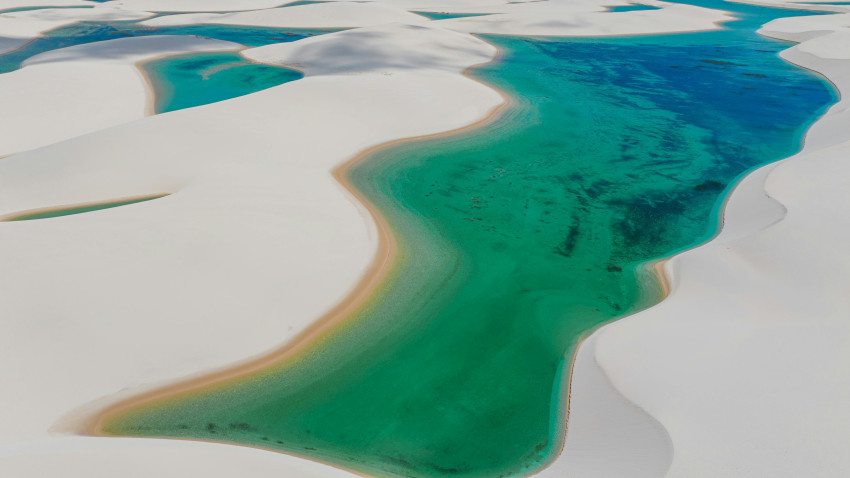 Lençóis Maranhenses fotograferen in Brazilië