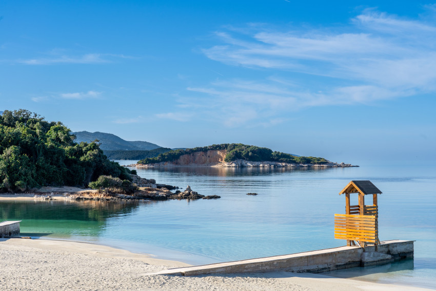 Vlorë fotograferen aan de Albanese Rivièra