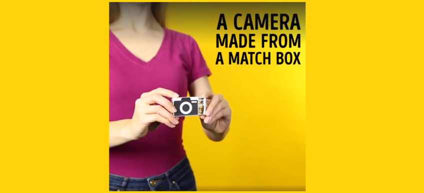 DIY: pinhole-camera van een luciferdoosje 